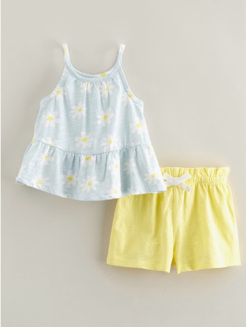 TUCKER + TATE Peplum Camisole & Shorts Set